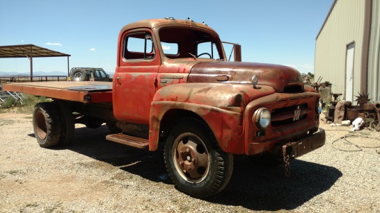 1953 International Dump Truck - Red