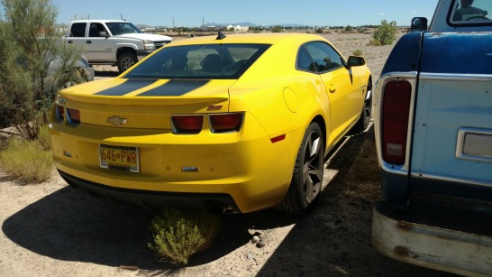 2013 Chevrolet Camaro - Yellow
