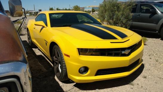 2013 Chevrolet Camaro - Yellow