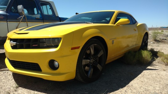 2013 Chevrolet Camaro - Yellow