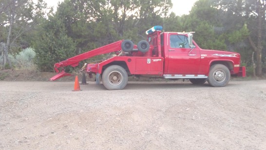 1984 Chevrolet Tow truck - Red