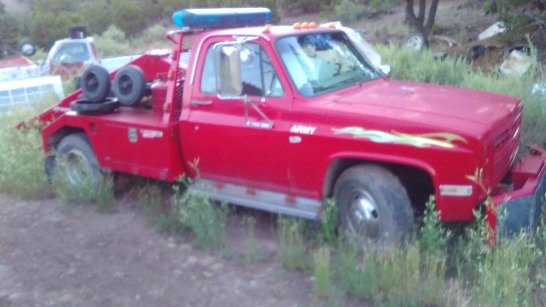 1984 Chevrolet Tow truck - Red