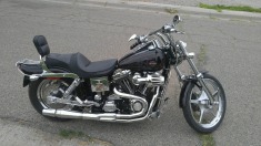 2002 Harley Davidson Fxwd - Black