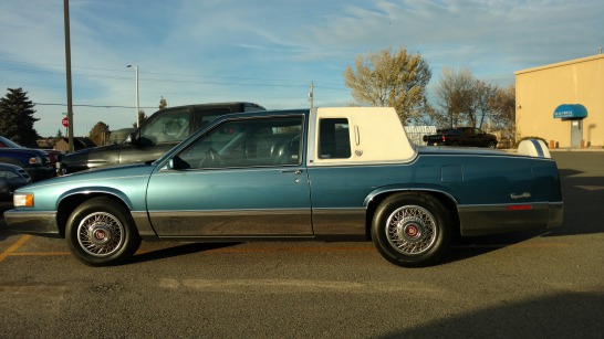 1989 Cadillac Coupe DeVille - Blue