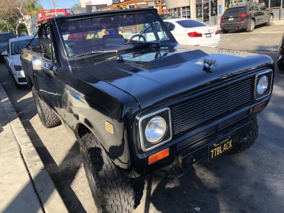 1977 International Scout - Black