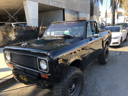 1977 International Scout - Black