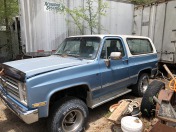 1985 Chevrolet Blazer - Blue