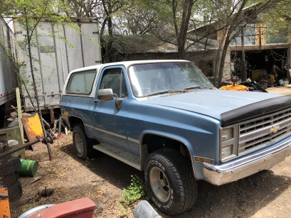 1985 Chevrolet Blazer - Blue