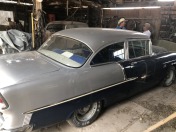 1955 Chevrolet  - silver/Blue