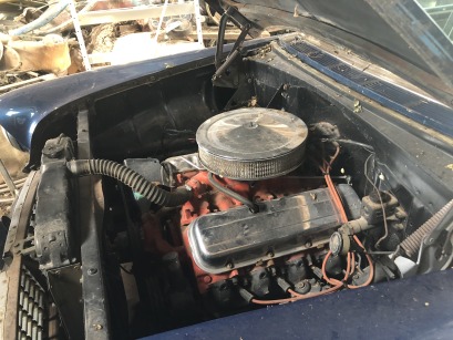 1955 Chevrolet  - silver/Blue