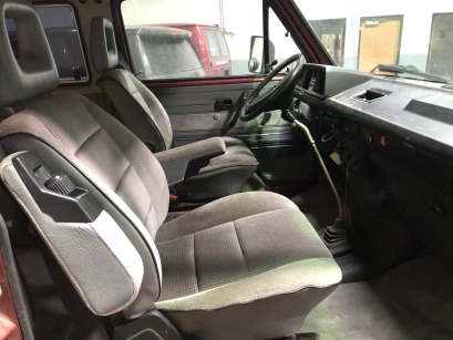 1986 Volkswagen West alia - Burgundy