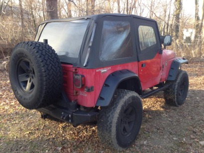 1992 Jeep Wrangler - Red