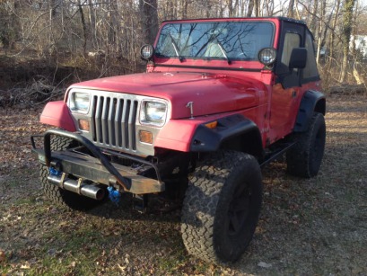 1992 Jeep Wrangler - Red