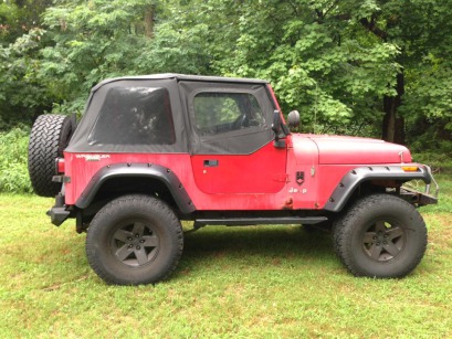 1992 Jeep Wrangler - Red