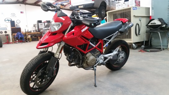 2008 Ducati Hypermoto - Red