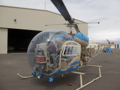 1968 Bell 47 - Blue