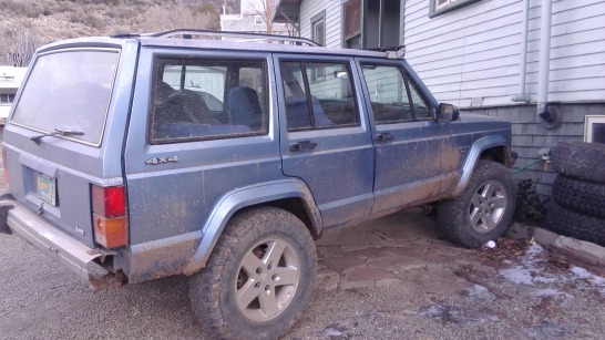 1996 Jeep Cherokee - Blue